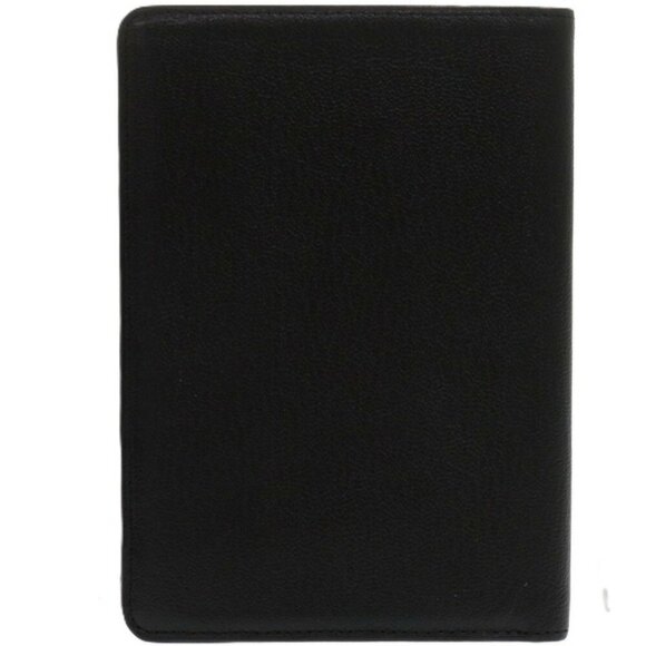 CHANEL Black Lambskin Leather Logo Wallet - Picture 4 of 10